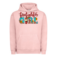 Pigment Salmon firefighter son girl Urban Hoodie - HRA Design Shop