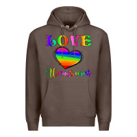 Coffee love always wins Premium Hoodie - HRA Design Shop