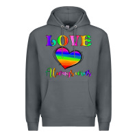 Rock love always wins Premium Hoodie - HRA Design Shop