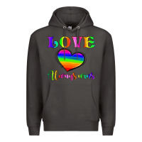 Smoke love always wins Premium Hoodie - HRA Design Shop