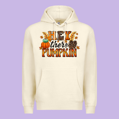 Hey There Pumpkin Premium Hoodie Designed By Racoondesign