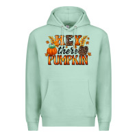 Seafoam hey there pumpkin Premium Hoodie - RacoonDesign