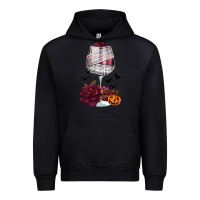 Black halloween roses wine Urban Hoodie - FaDigitalArtStudio