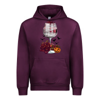 Mauve Wine halloween roses wine Urban Hoodie - FaDigitalArtStudio
