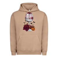Pigment Burro halloween roses wine Urban Hoodie - FaDigitalArtStudio