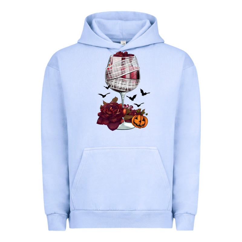 Halloween Roses Wine Urban Hoodie by FaDigitalArtStudio | Teevron