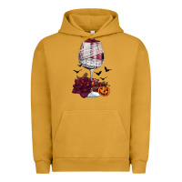 Pigment Peanut Butter halloween roses wine Urban Hoodie - FaDigitalArtStudio