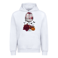 White halloween roses wine Urban Hoodie - FaDigitalArtStudio