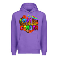 Purple love has no gender Premium Hoodie - HRA Design Shop