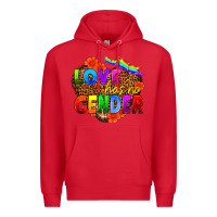 Red love has no gender Premium Hoodie - HRA Design Shop