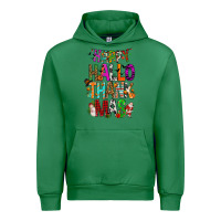 Emerald happy hallothankmas Urban Hoodie - FaDigitalArtStudio