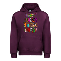 Mauve Wine happy hallothankmas Urban Hoodie - FaDigitalArtStudio
