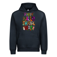 Navy happy hallothankmas Urban Hoodie - FaDigitalArtStudio