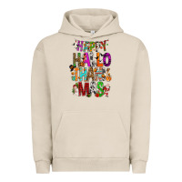 Pigment French Oak happy hallothankmas Urban Hoodie - FaDigitalArtStudio