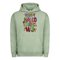 Pigment Oil Green happy hallothankmas Urban Hoodie - FaDigitalArtStudio
