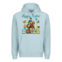 Blue Mist Happy Easter rodeo Premium Hoodie - OliviaCreatesArt