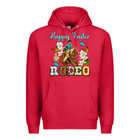 Cardinal Happy Easter rodeo Premium Hoodie - OliviaCreatesArt