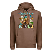 Chestnut Happy Easter rodeo Premium Hoodie - OliviaCreatesArt