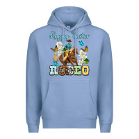 Colony Blue Happy Easter rodeo Premium Hoodie - OliviaCreatesArt