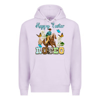 Lilac Happy Easter rodeo Premium Hoodie - OliviaCreatesArt