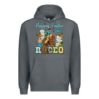 Rock Happy Easter rodeo Premium Hoodie - OliviaCreatesArt