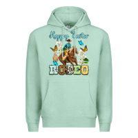 Seafoam Happy Easter rodeo Premium Hoodie - OliviaCreatesArt