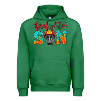 Emerald firefighter son boy Urban Hoodie - HRA Design Shop