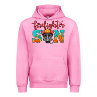 Fuchsia Pink firefighter son boy Urban Hoodie - HRA Design Shop