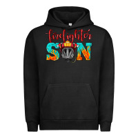 Pigment Black firefighter son boy Urban Hoodie - HRA Design Shop