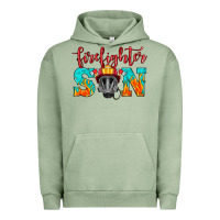 Pigment Oil Green firefighter son boy Urban Hoodie - HRA Design Shop