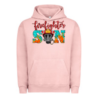 Pigment Salmon firefighter son boy Urban Hoodie - HRA Design Shop