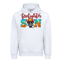 White firefighter son boy Urban Hoodie - HRA Design Shop