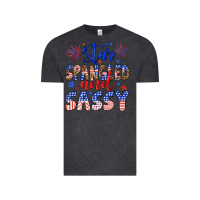 Vintage Black star spangled and sassy Vintage Tee - Artiststas