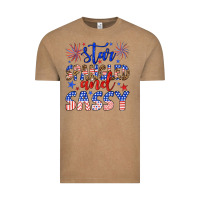 Vintage Coffee star spangled and sassy Vintage Tee - Artiststas