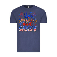 Vintage Denim star spangled and sassy Vintage Tee - Artiststas