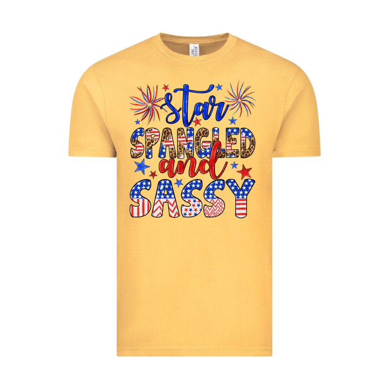 Star Spangled And Sassy Vintage Tee by Artiststas | Teevron