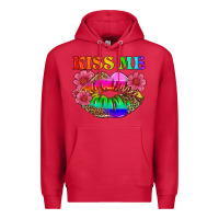 Cardinal lgbtq kiss me Premium Hoodie - HRA Design Shop