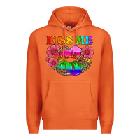 Carrot lgbtq kiss me Premium Hoodie - HRA Design Shop