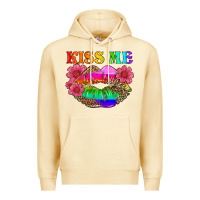 Pina Colada lgbtq kiss me Premium Hoodie - HRA Design Shop