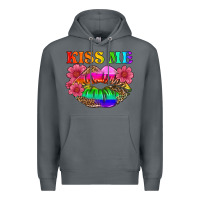 Rock lgbtq kiss me Premium Hoodie - HRA Design Shop