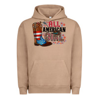 Pigment Burro all american girl Urban Hoodie - RacoonDesign