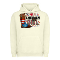 Pigment Pistachio all american girl Urban Hoodie - RacoonDesign