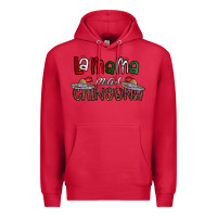 Cardinal la mama mas chingona Premium Hoodie - CowhideDigitalArt