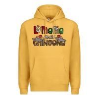 Mustard la mama mas chingona Premium Hoodie - CowhideDigitalArt
