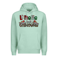 Seafoam la mama mas chingona Premium Hoodie - CowhideDigitalArt