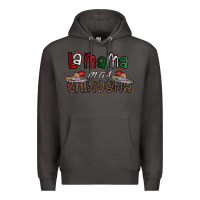 Smoke la mama mas chingona Premium Hoodie - CowhideDigitalArt