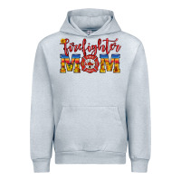 Heather Grey firefighter mom Urban Hoodie - HRA Design Shop