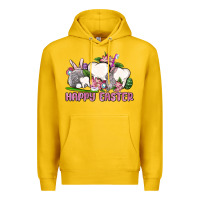 Lemon Happy Easter teeth Premium Hoodie - OliviaCreatesArt