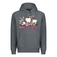 Rock Happy Easter teeth Premium Hoodie - OliviaCreatesArt