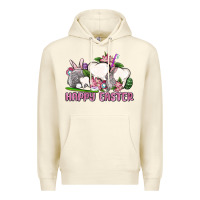 Sandshell Happy Easter teeth Premium Hoodie - OliviaCreatesArt